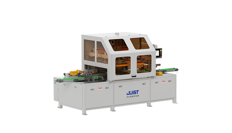Automatisch profilierte geschwungene Glasschilddruckmaschine