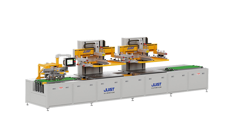 Vollautomatische zweifarbige Glasschriftendruckmaschine